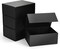 4-Pack Black Magnetic Gift Boxes with Lids (9.5 × 7 × 4 in) – Reusable Luxury Gift Boxes for Weddings, Birthdays, Christmas & Bridesmaid/Groomsmen Proposals (Black)